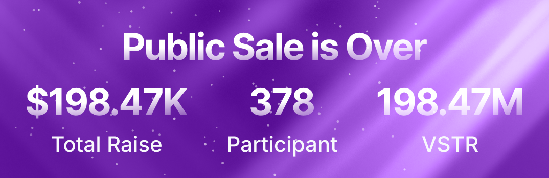 Public Sale is Over